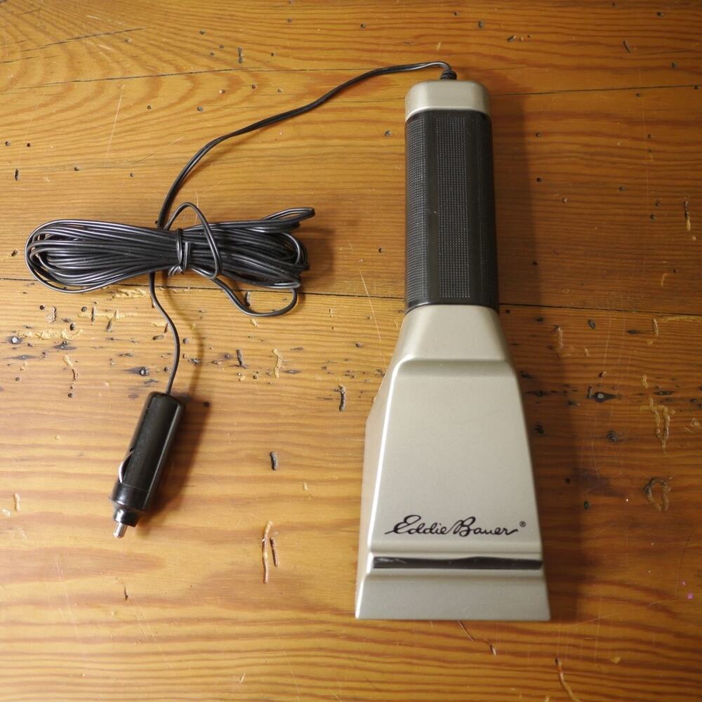 Eddie Bauer Electric Windshield Travel Heater Ice Melter Snow Scraper Car Plug